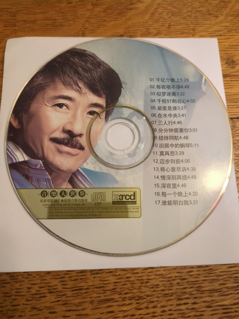 George Lam 音樂大世界 Cd Disc Only
